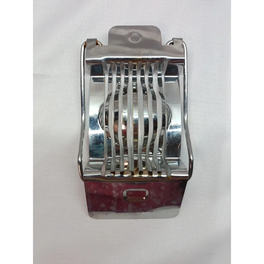 Vtg Metal Wire‎ Egg Slicer Made In Hong Kong